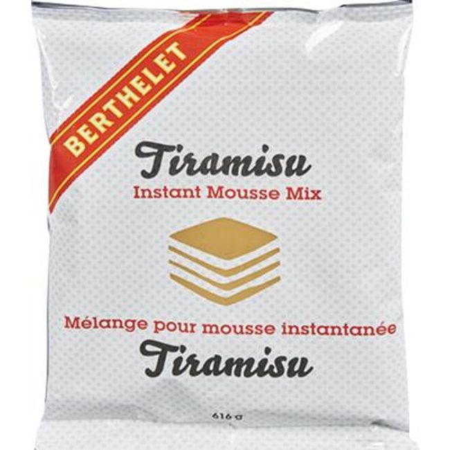 Berthelet Préparation Pour Mousse Instantanée Pour Tiramisu, 616 G -- 4 Par Boîte