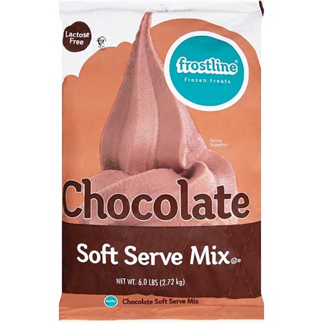 Frostline Chocolate Serve Mix, 6 Lb -- 6 Per Case