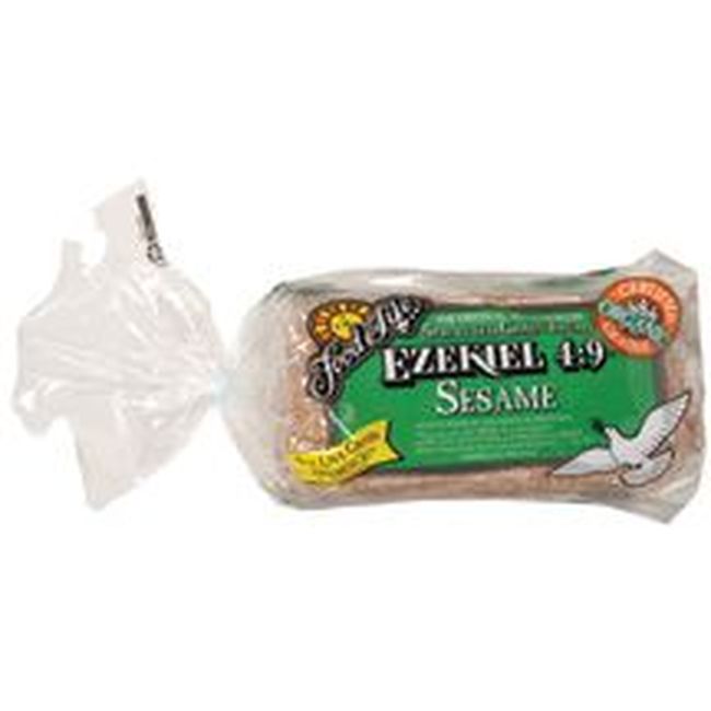 Food For Life Ezekiel 4:9 Organic Sprouted Whole Grain Sesame Bread, 680 G -- 6 Per Case
