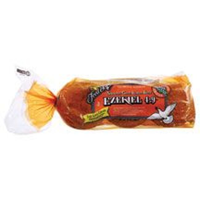 Food For Life Ezekiel 4:9 Organic Sprouted Whole Grain Burger Buns, 454 G -- 6 Per Case