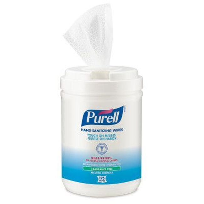 Purell Alcohol Hand Sanitizing Wipes -- 1050 Per Case