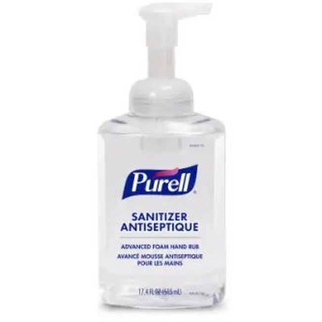 Purell Fragrance Free Advanced Foam Hand Rub, 515 Ml -- 4 Per Case