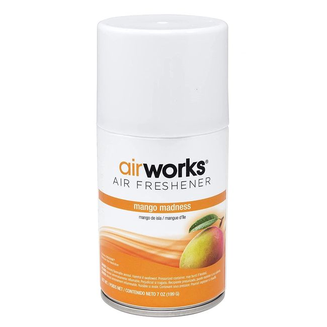 Airworks Mango Metered Aerosol Air Freshener, 7 Oz -- 12 Per Case