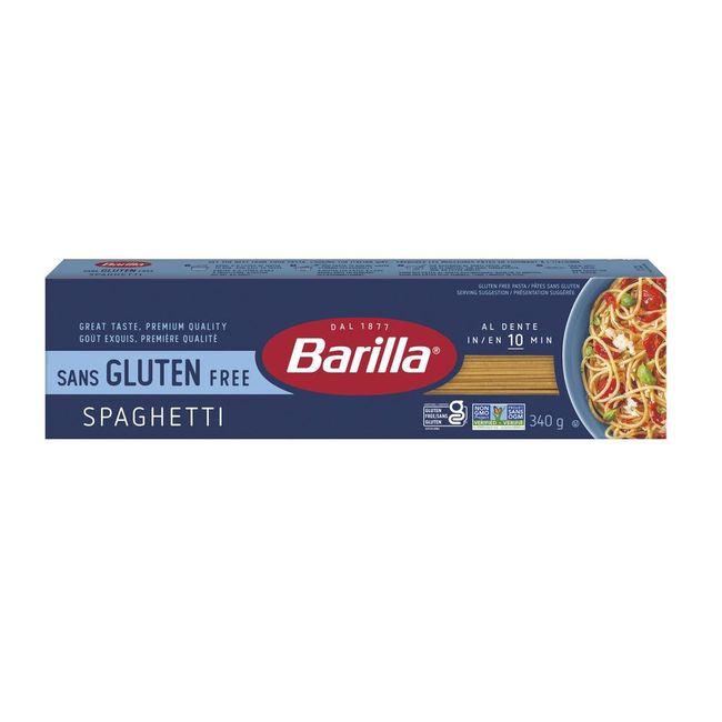 Barilla Gluten Free Spaghetti Pasta, 340 G -- 12 Per Case