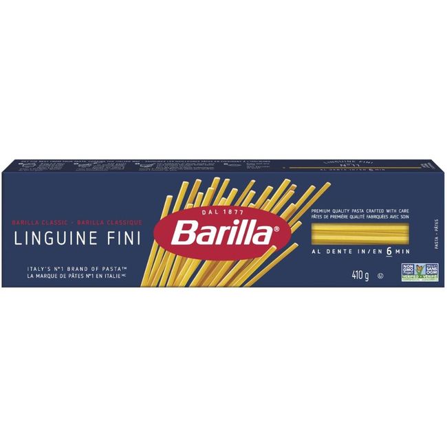 Barilla Number 12 Linguine Fini Pasta, 410 G -- 20 Per Case