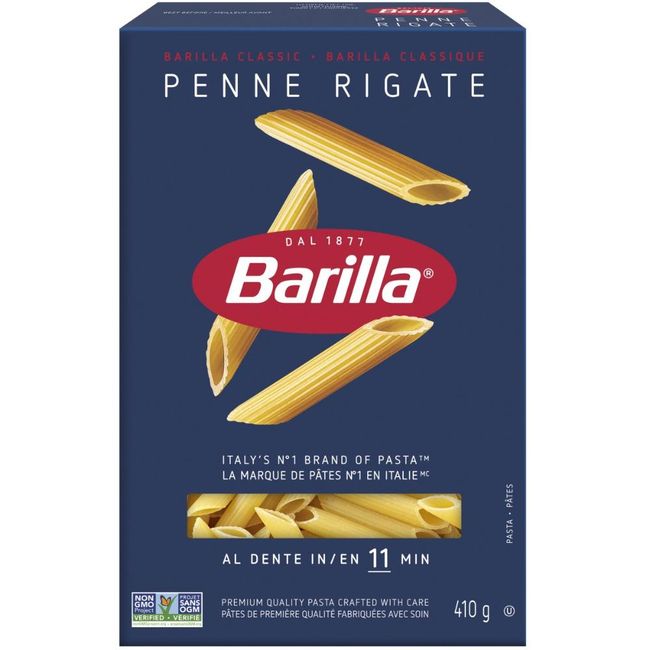Barilla Number 73 Penne Rigate Pasta, 410 G -- 12 Per Case
