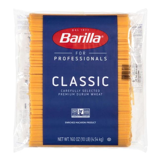 Barilla Number 6 Fettuccini Pasta, 4.54 Kg -- 2 Per Case