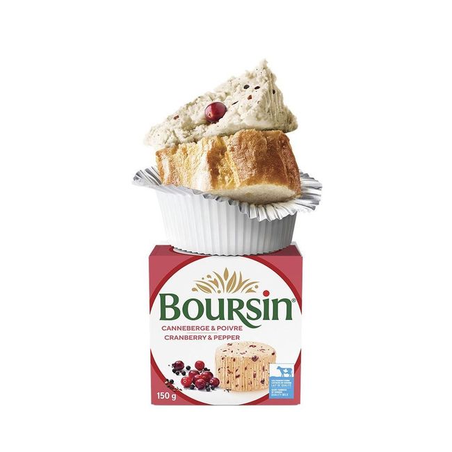 Boursin Cranberry And Pepper Cheese, 150 G -- 6 Per Case