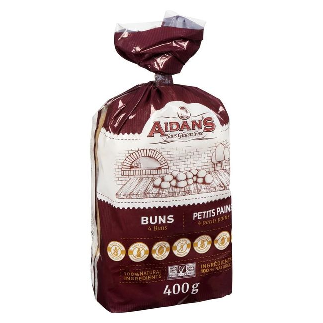Aidan's Gluten Free Petits Pains, 400 G -- 6 Par Boîte