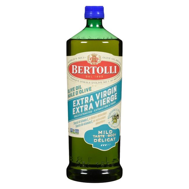 Bertolli Mild Extra Virgin Olive Oil, 1 L -- 12 Per Case