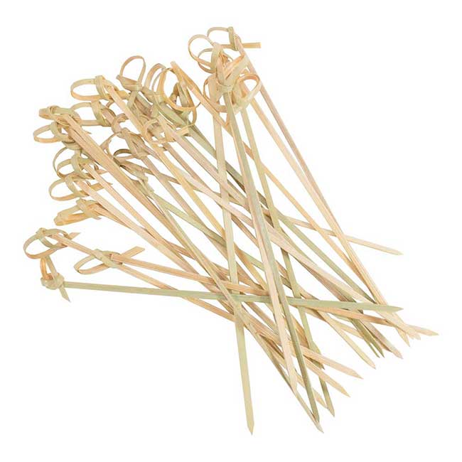 Natural Pick Bamboo Noshi Kushi Skewer, 6 In -- 2500 Per Case