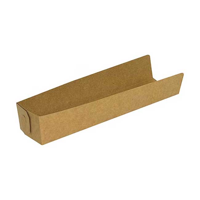 Pack N' Eat Plateau À Hot-dogs En Papier Kraft, 9 X 2,5 Po -- 250 Par Boîte