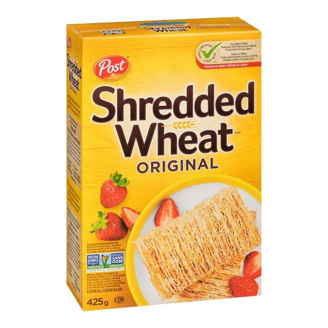 Post Shredded Wheat Cereal, 425 G -- 12 Per Case