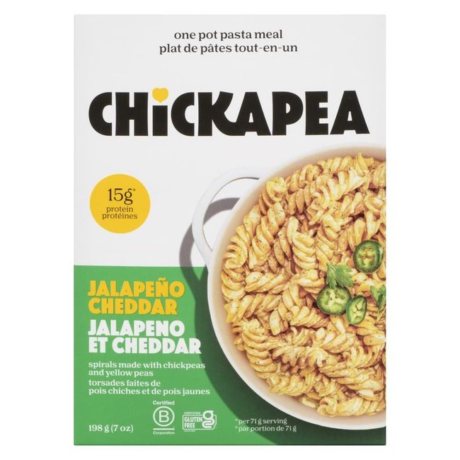Chickapea Jalapeno Cheddar Chickapea One Pot Pasta Meal, 198 G -- 6 Per Case