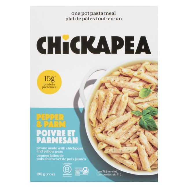 Chickapea Pepper And Parmesan Chickapea One Pot Pasta Meal, 198 G -- 6 Per Case