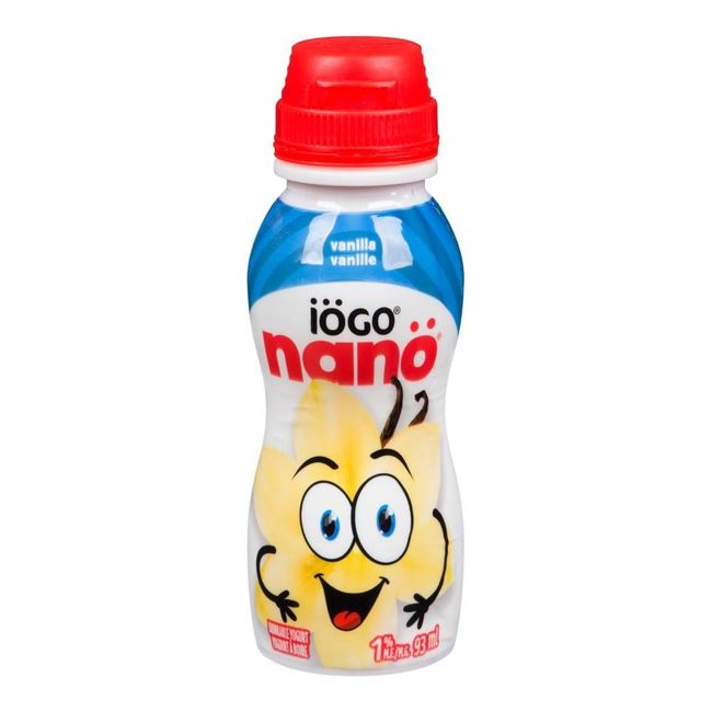 Iogo 1 Percent Milk Fat Vanilla Drinkable Yogurt, 93 Ml -- 24 Per Case