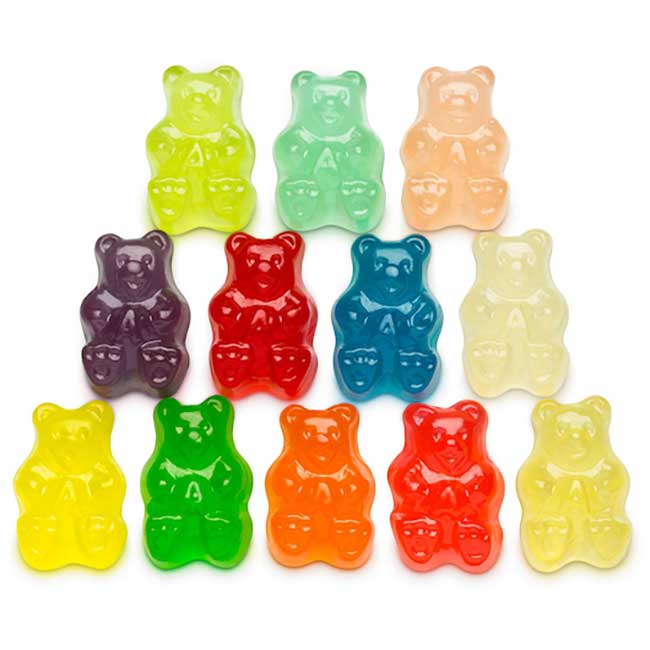 Albanese Soft Bear Shaped Gummy Candy, 5 Lb -- 4 Per Case