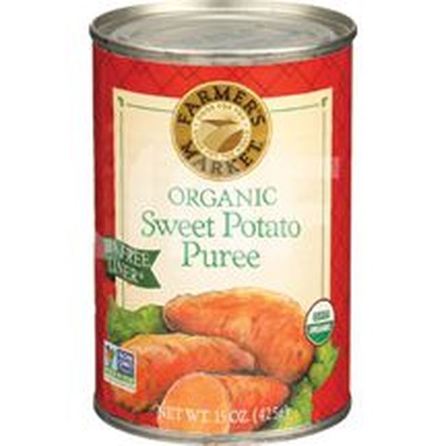 Farmer's Market Purée De Patates Douces Biologique, 15 Oz -- 12 Par Boîte