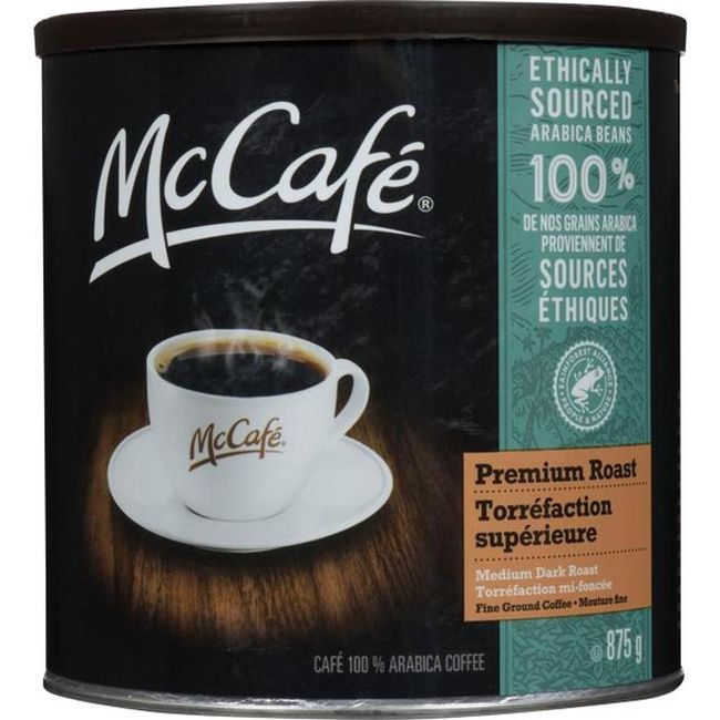 Mccafé Café Moulu Torréfaction Moyennement Foncée, 875 G -- 6 Par Boîte