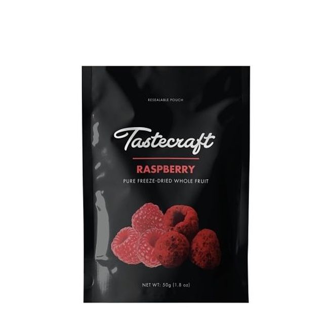 Tastecraft Whole Freeze-dried Raspberry, 50 G -- 12 Per Case