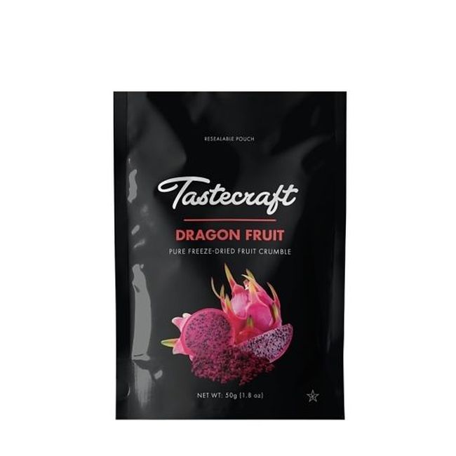 Tastecraft Freeze-dried Dragon Fruit Crumble, 50 G -- 12 Per Case