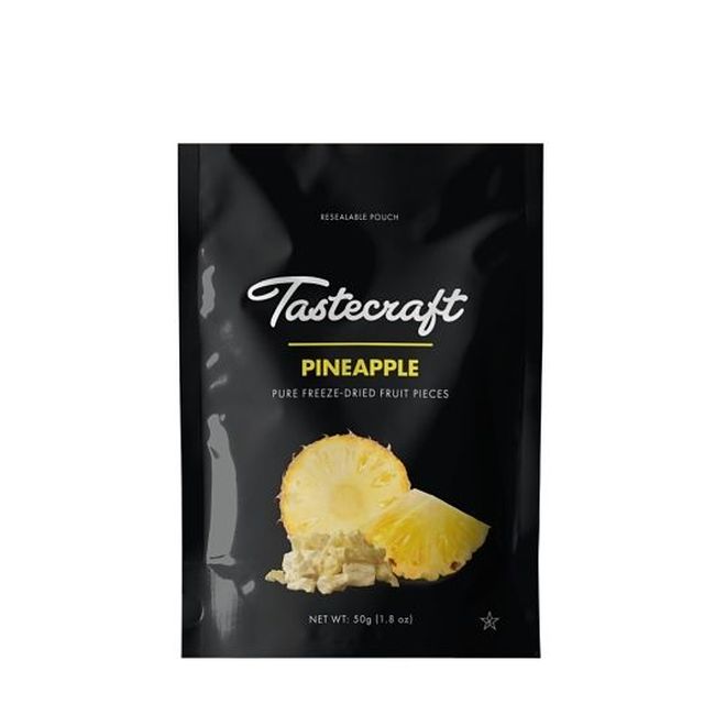 Tastecraft Morceaux D'ananas Lyophilisés, 50 G -- 12 Par Caisse