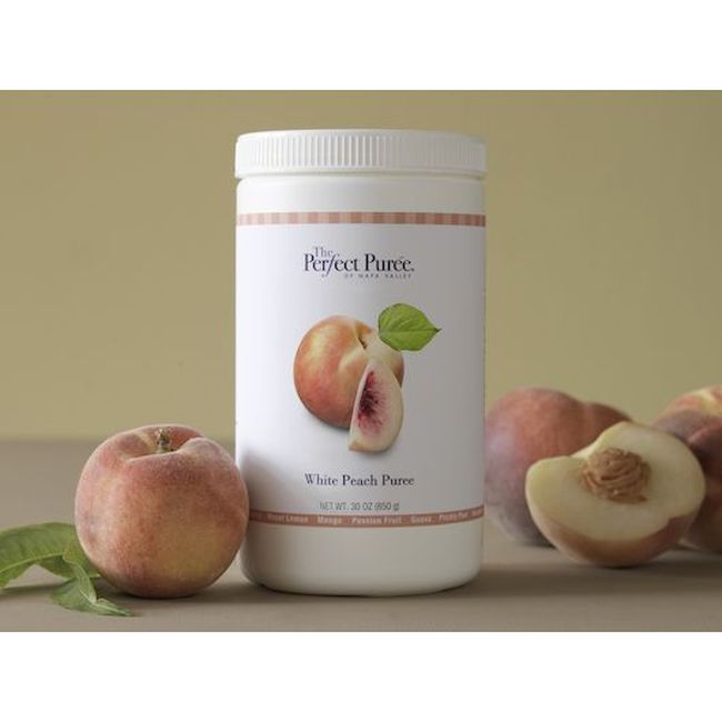 The Perfect Puree White Peach Puree, 850.49 G -- 6 Per Case