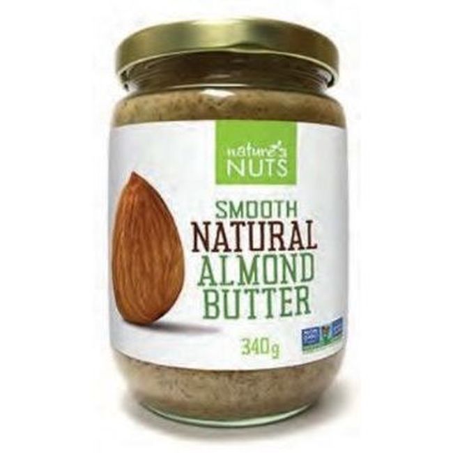 Nature's Nuts Beurre D'amandes Lisse Et Naturel -- 6 Par Caisse