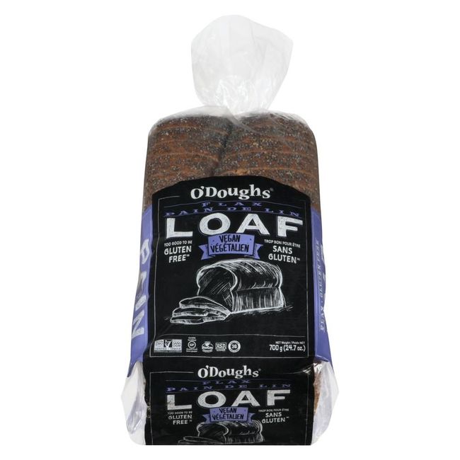 O'doughs Pain De Lin Sans Gluten, 700 G -- 6 Par Boîte
