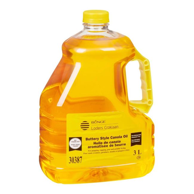 Bunge Buttery Style Canola Oil, 3 L -- 4 Per Case