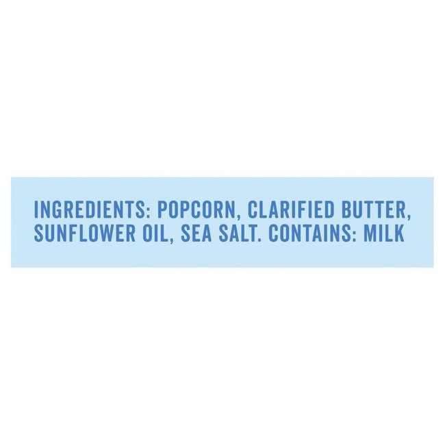 Angie's Boomchickapop Real Butter Popcorn, 125 G -- 8 Per Case