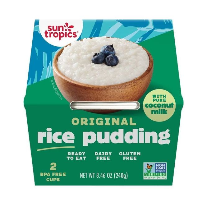 Sun Tropics Original Coconut Milk Rice Pudding, 120 G -- 6 Per Case