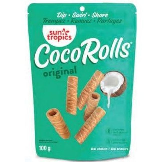 Sun Tropics Original Coco Rolls, 100 G -- 12 Per Case
