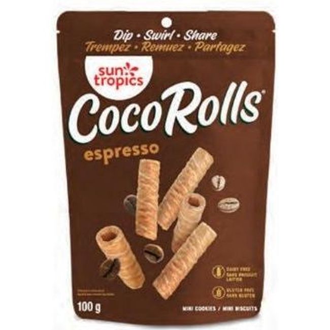 Sun Tropics Espresso Coco Rolls, 100 G -- 12 Per Case