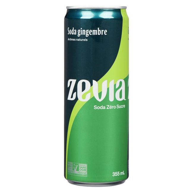 Zevia Ginger Ale Zero-sugar Soda, 355 Ml -- 12 Per Case