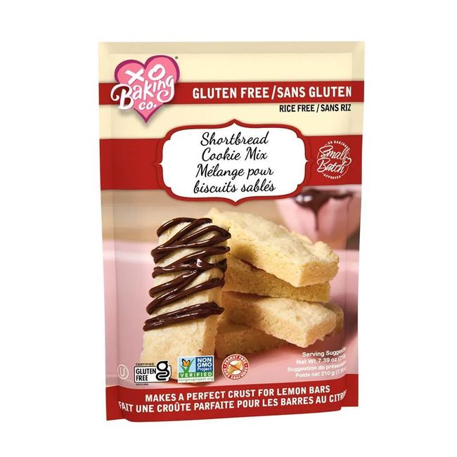 Xo Baking Shortbread Cookie Mix, 210 G -- 8 Per Case