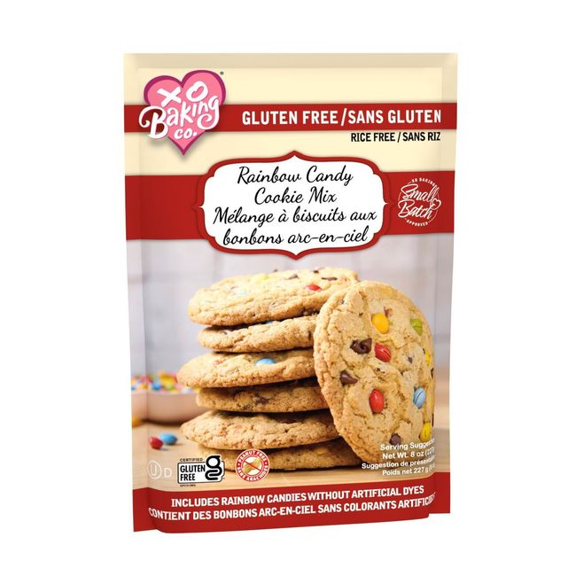 Xo Baking Rainbow Candy Cookie Mix, 227 G -- 8 Per Case