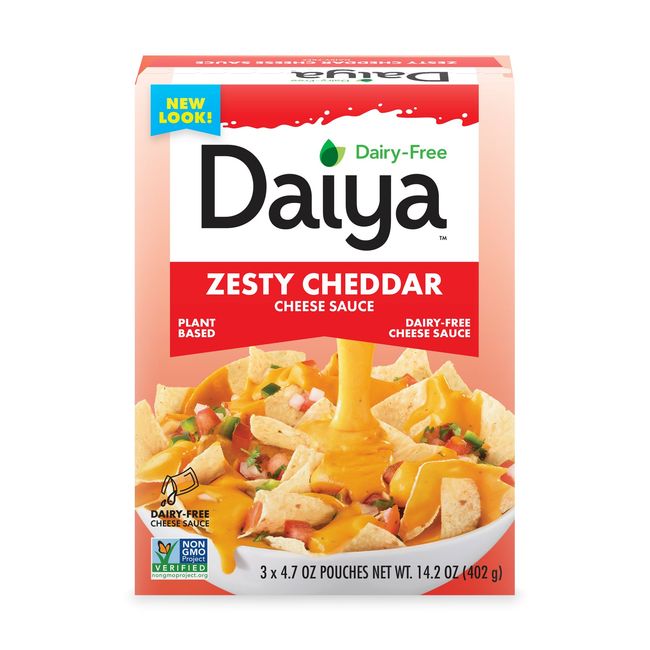 Daiya Dairy Free Zesty Cheddar Cheese Sauce, 402 G -- 8 Per Case