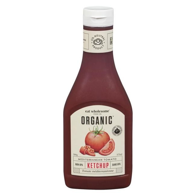 Eat Wholesome Organic Mediterranean Tomato Ketchup, 500 G -- 6 Per Case