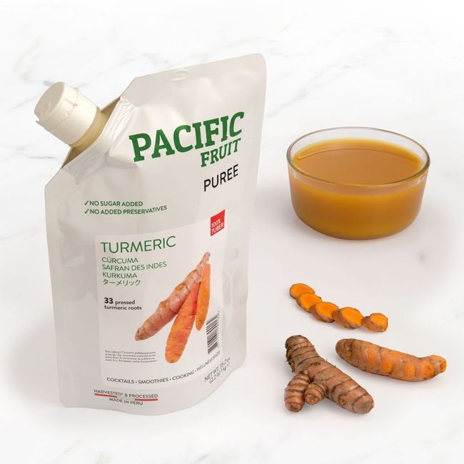 Pacific Fruit Natural Turmeric Puree, 35.2 Oz -- 6 Per Case