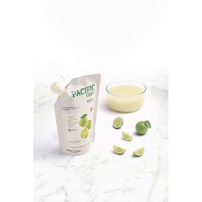 Pacific Fruit Natural Lime Puree, 35.2 Oz -- 6 Per Case