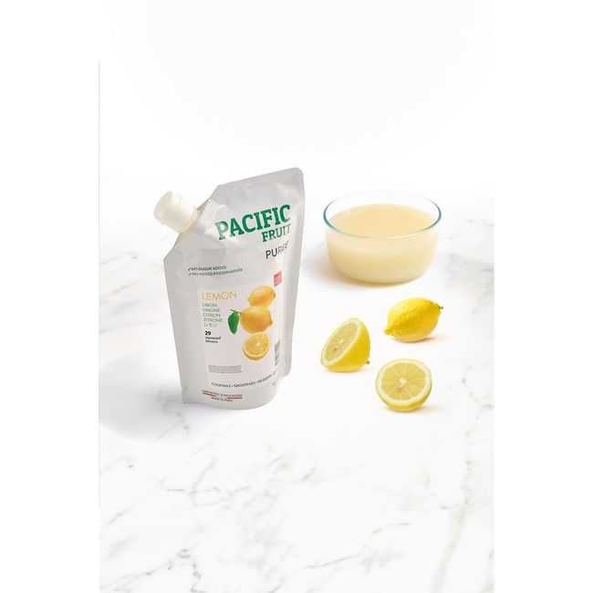 Pacific Fruit Natural Lemon Puree, 35.2 Oz -- 6 Per Case