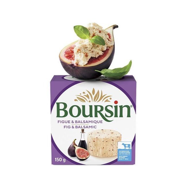 Boursin Fig And Balsamic Cheese Spread, 150 G -- 6 Per Case