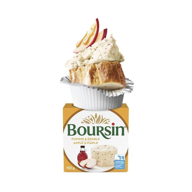 Boursin Apple And Maple Cheese, 150 G -- 6 Per Case