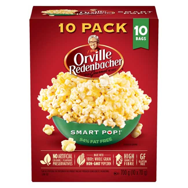 Orville Redenbacher's Maïs Soufflé Smartpop, 70 G -- 60 Par Boîte