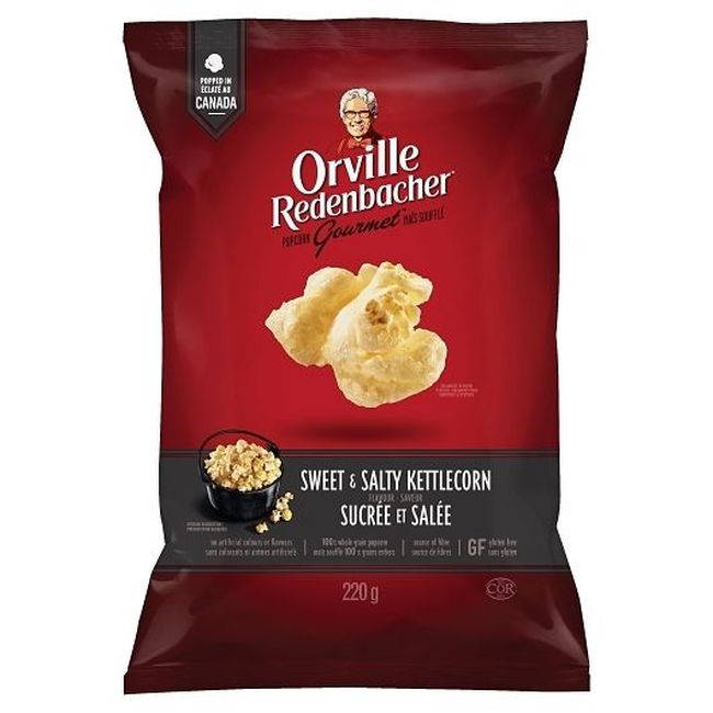 Orville Sweet And Salty Kettlecorn Popcorn, 220 G -- 12 Per Case