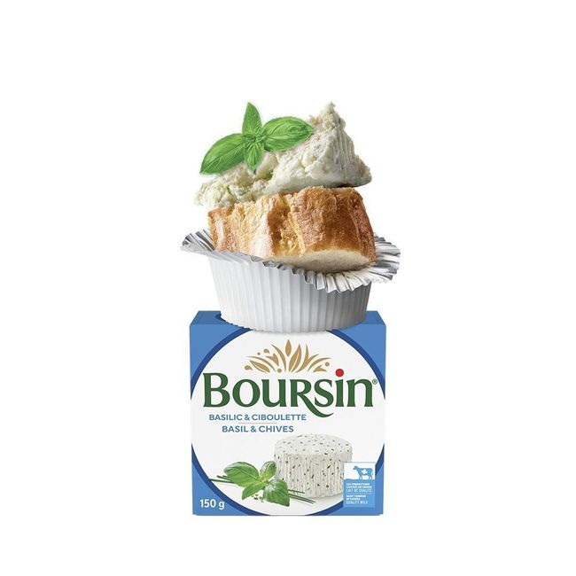 Boursin Basil And Chive Cheese, 150 G -- 6 Per Case
