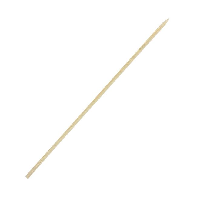 Touch 6 In Natural Bamboo Skewer Stick, 100 Count -- 100 Per Case
