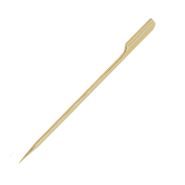 Touch 6 In Natural Bamboo Skewer Stick, 100 Count -- 10 Per Case