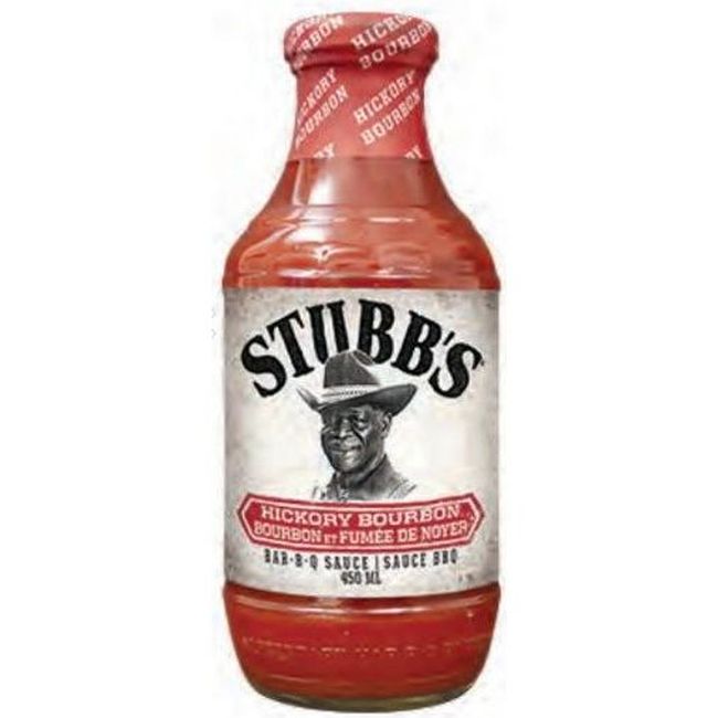 Stubb's Sauce Barbecue Hickory Bourbon, 451 Ml -- 6 Par Boîte